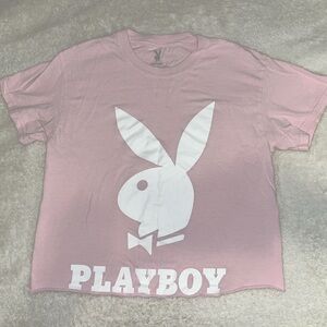 Cropped Playboy T Shirt